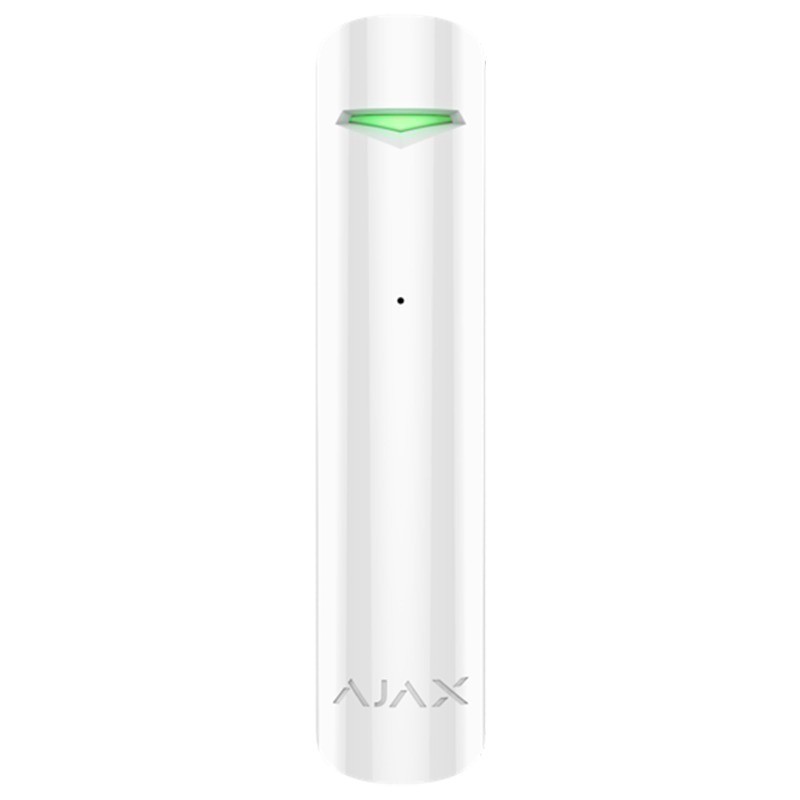 Detector Wireless Geam Spart Ajax GlassProtect, alb